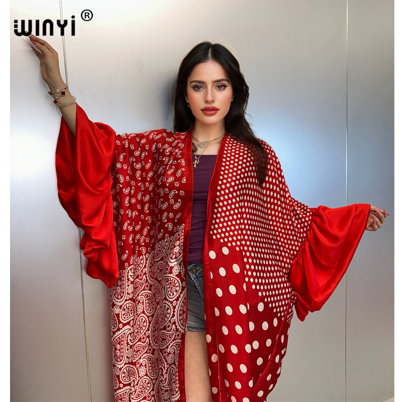 Young Women'S Formal Wear - WINYI Zomer Kimono Feestjurk Strandkleding Zwempak