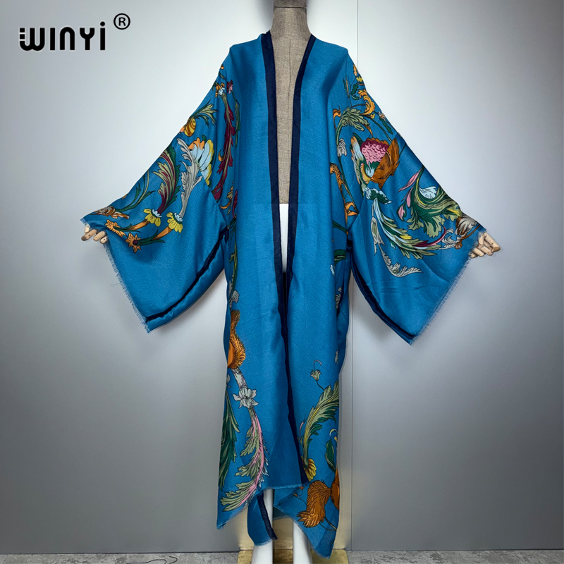 Young Women'S Formal Wear - WINYI Afrikaanse boho kimono maxi jurk
