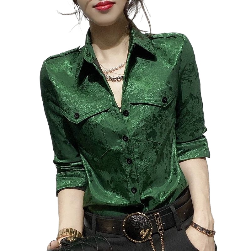 Damestops Lente en herfst Dame - Women'S Green Formal Wear recensie en prijs