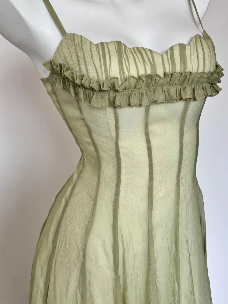 Vintage Fairy Grungy groene la - Women'S Green Formal Wear recensie en prijs