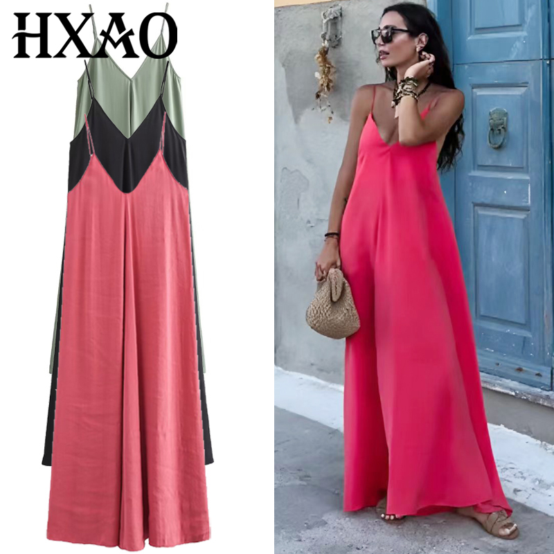 HXAO 2025 Damesjurken Slip Lan - Women'S Green Formal Wear recensie en prijs
