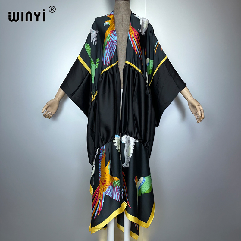 WINYI print boho kimono maxi s - Young Women'S Formal Wear recensie en prijs