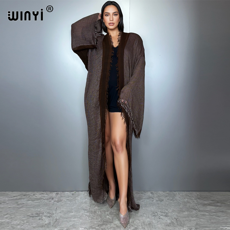 WINYI Retro Kimono Maxi Cardig - Young Women'S Formal Wear recensie en prijs