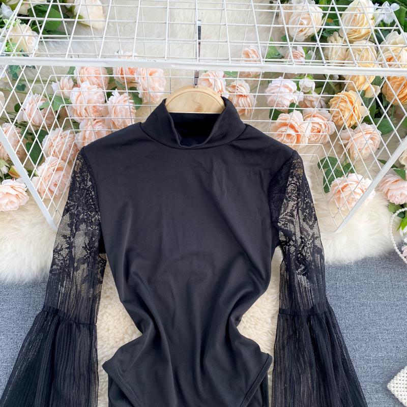 Sexy Lantaarn Lange Mouw Hoge  - Women'S Formal Wear Jumpsuit recensie en prijs