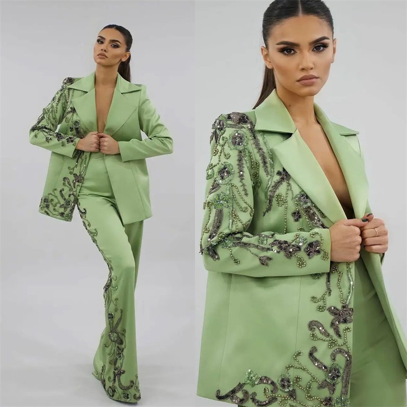 Ontwerper groen satijn damesko - Women'S Green Formal Wear recensie en prijs