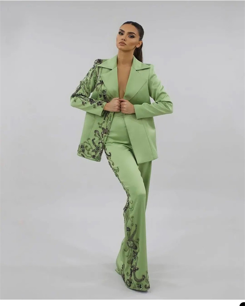 Ontwerper groen satijn damesko - Women'S Green Formal Wear recensie en prijs