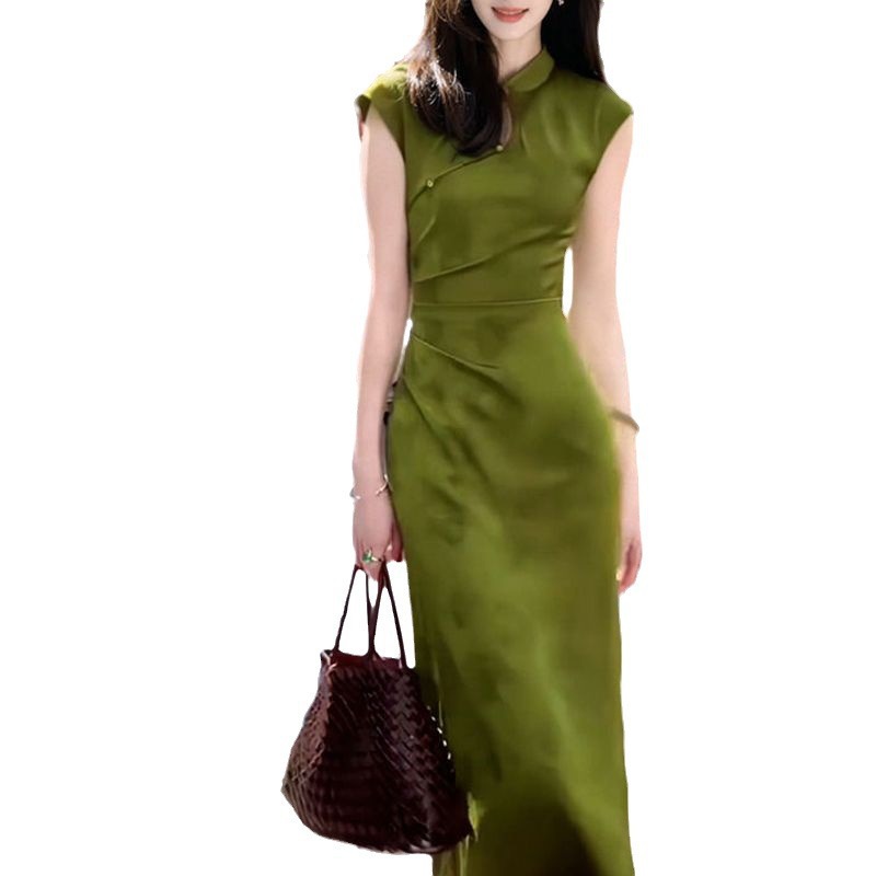 2024 Nieuwe Groene Chinese Sti - Women'S Green Formal Wear recensie en prijs
